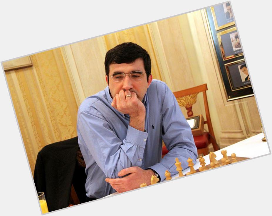 Happy 40th Birthday Vladimir Kramnik! He raised Berlin and defeated Kasparov 8.5:6.5 in 2000. Photo: E. Kublashvili 