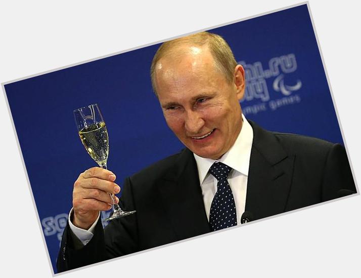 Vladimir Putin is 63 today. Happy Birthday, Mr President!  