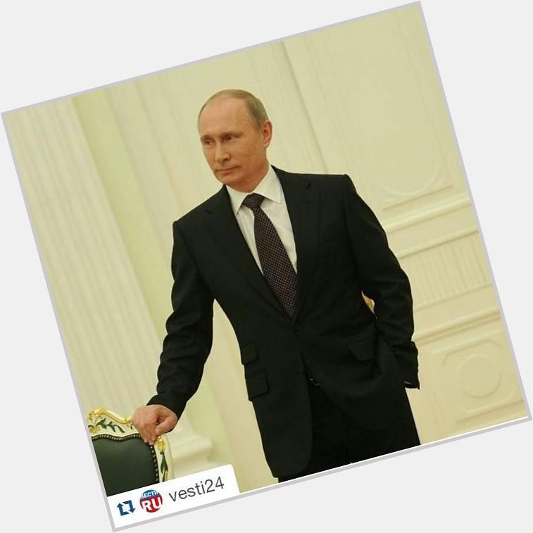 Happy Birthday! President Vladimir Putin! Head of the holiday with the 63 th anniversary!      