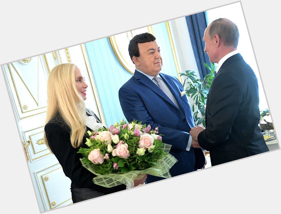 Vladimir Putin has received Iosif Kobzon at the Kremlin and wished him a happy 80th birthday  