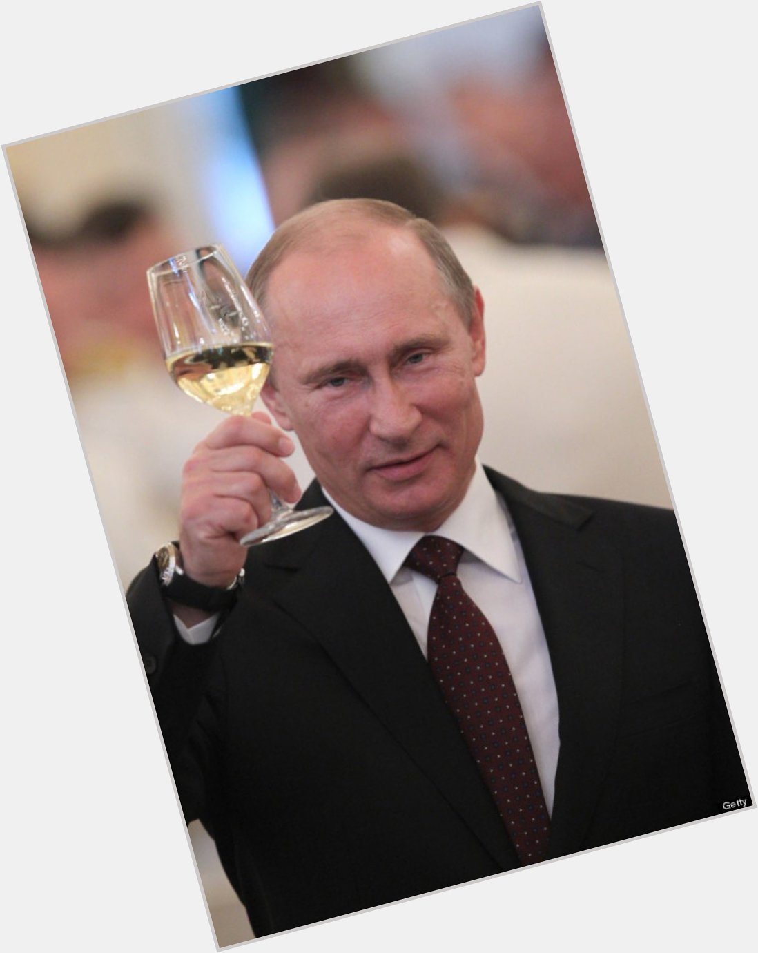 Happy birthday toast to President Vladimir Putin  