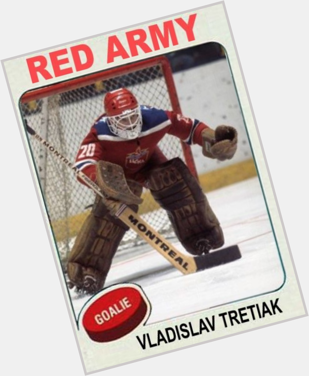 Happy birthday to Hall of Fame goalie Vladislav Tretiak, who turns 67 today. 