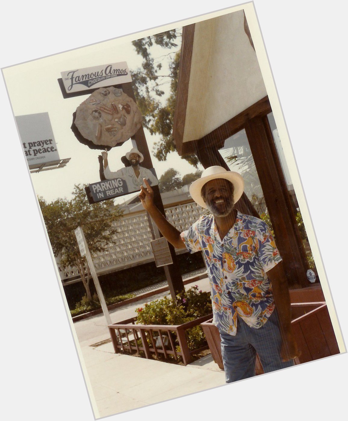 Happy Birthday Wally Amos, founder of the Famous Amos Chocolate Chip Cookie. 