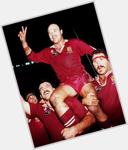 Happy birthday to one of the greatest rugby league footballers ever,the king Wally Lewis. 