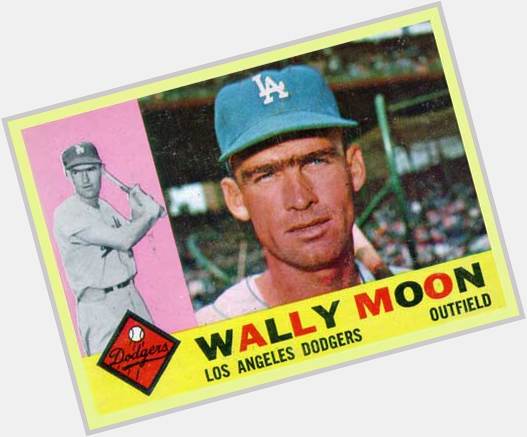 Happy 87th Birthday to 1954 NL R.O.Y. Wally Moon!!!   