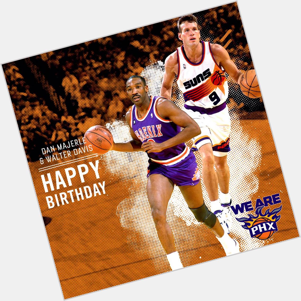 To wish Suns legends and Walter Davis a happy birthday. 