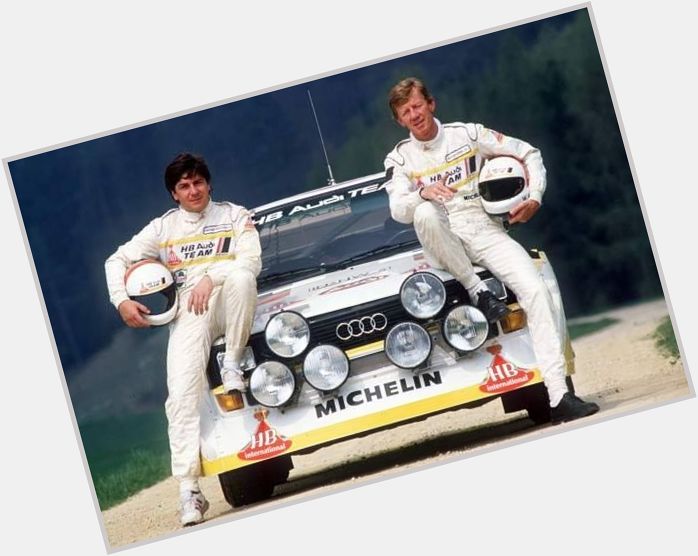 Michelin Motorsport wishes Walter Rohrl , the 1982 Champion with Michelin, a very happy 70th birthday! 