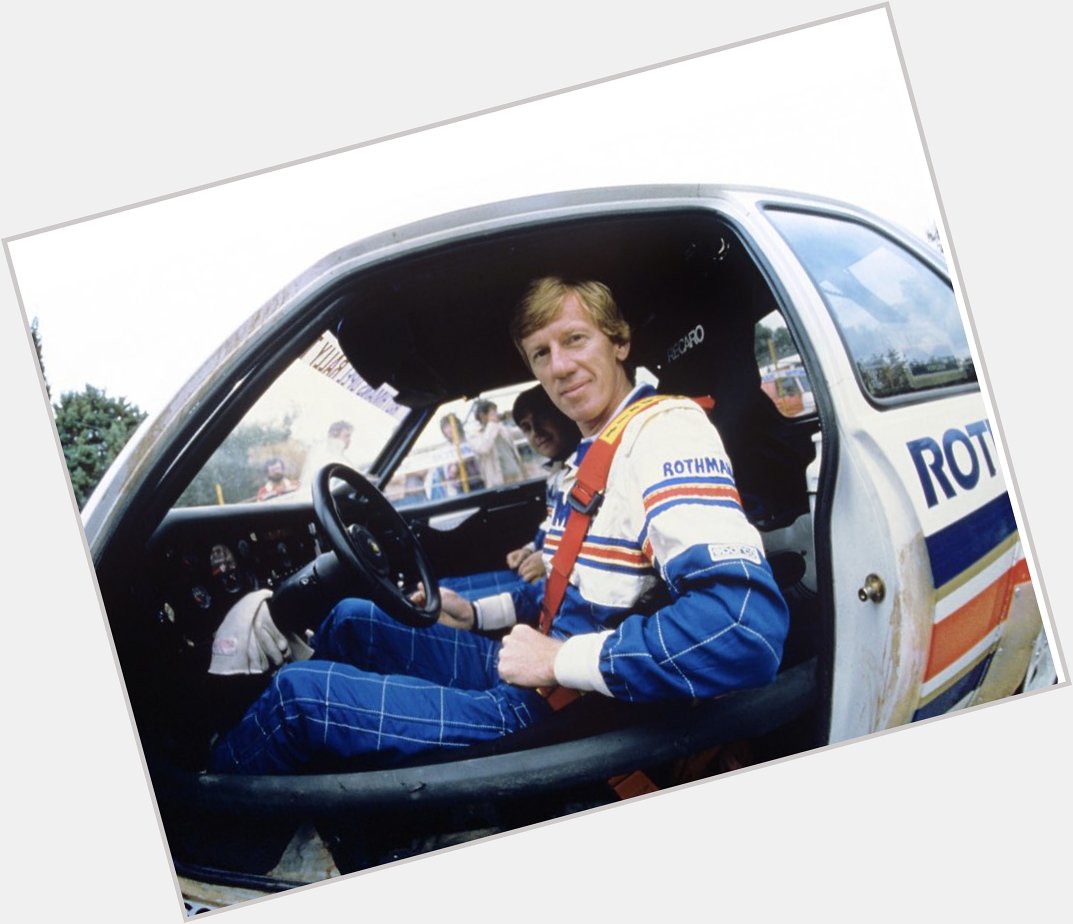 Happy 76th birthday.

Walter Rohrl two times World Rally Champion.     