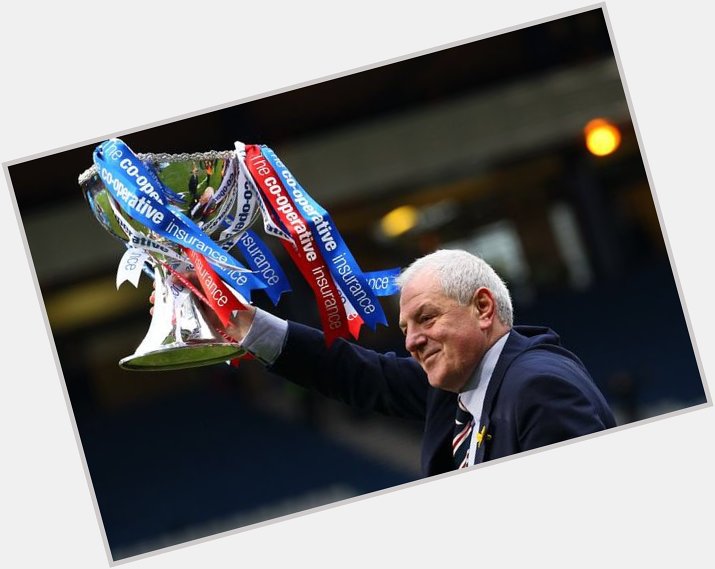 Happy Birthday Walter Smith 

626 Games.
404 Wins.

10 League Titles.
5 Scottish Cups.
6 League Cups. 