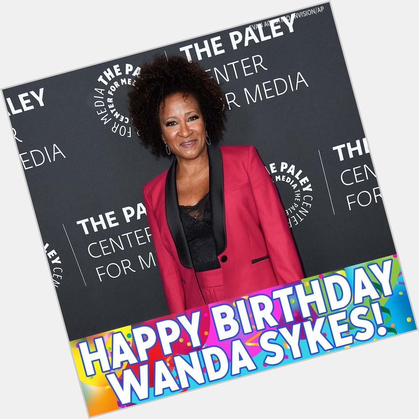 Happy Birthday to actress and comedian Wanda Sykes! 
