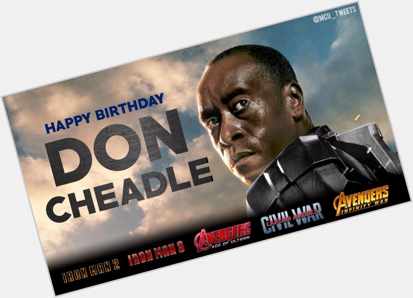 Join us in wishing our War Machine, actor a very happy 53rd birthday! 