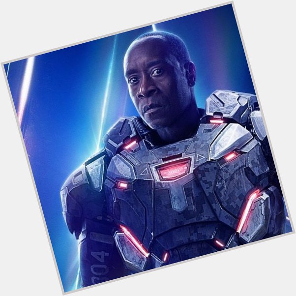 Happy 58th birthday to Don Cheadle who portrays War Machine in the    