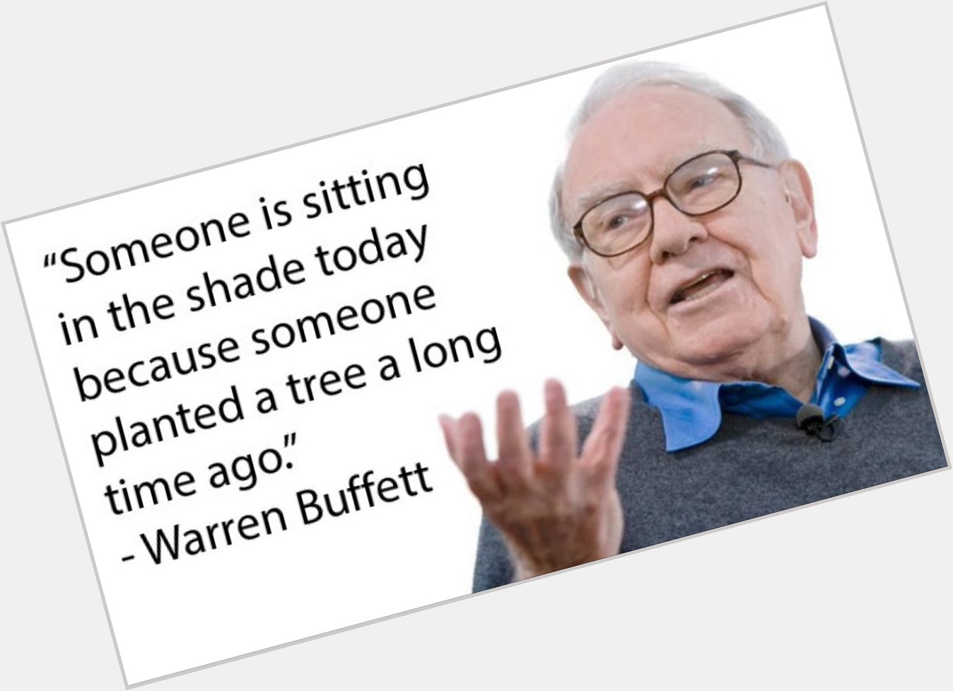 Happy Birthday to Warren Buffett! Thanks for your great advices! 