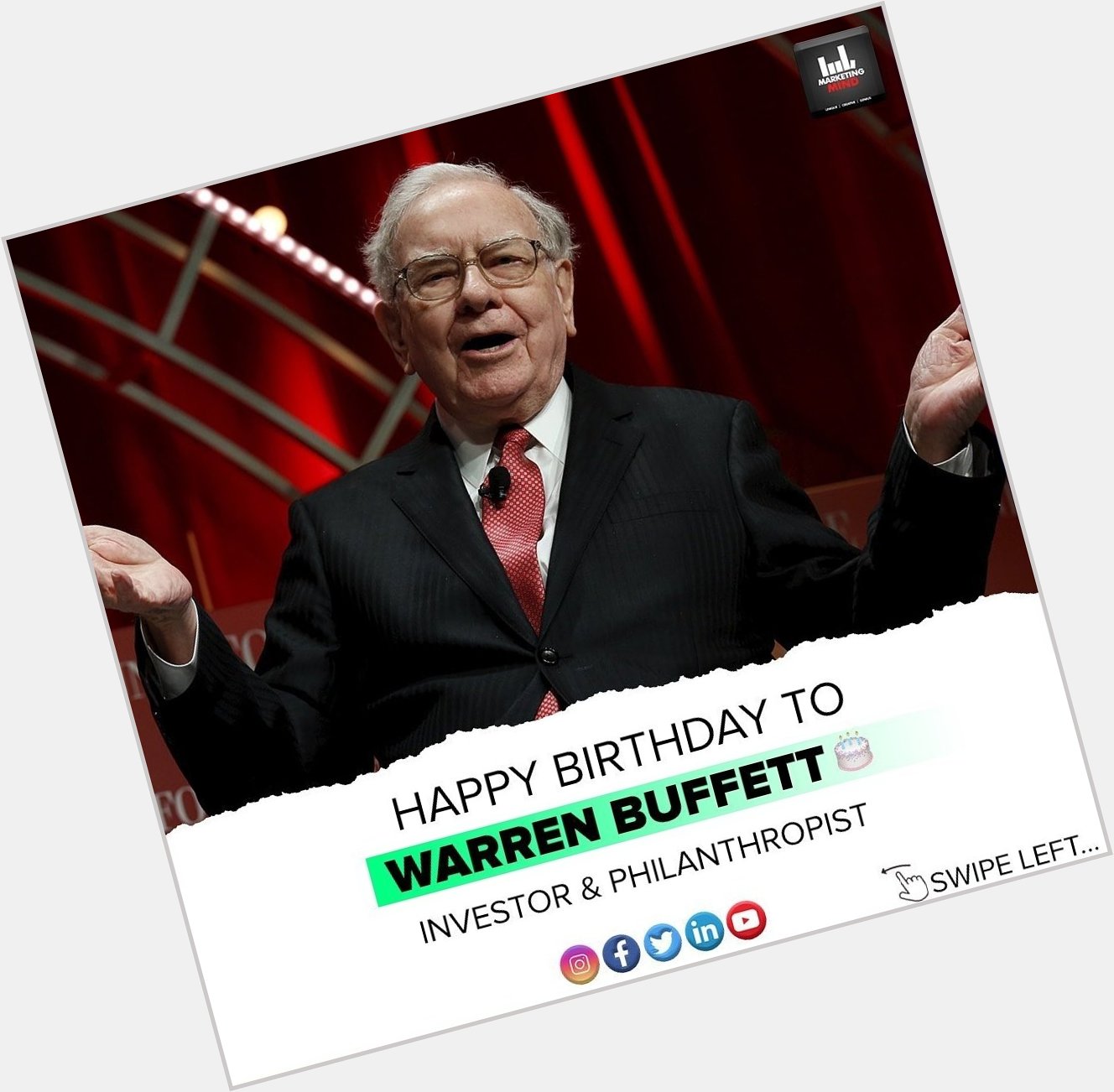 Happy Birthday warren buffett 
