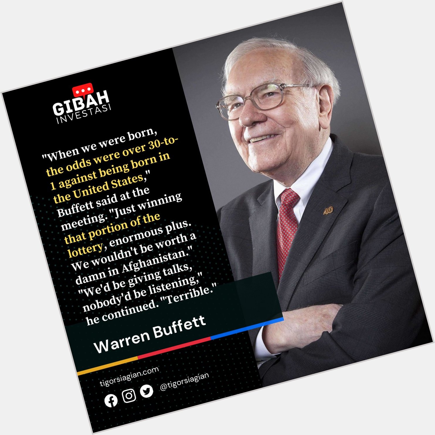 Happy 91st birthday, Warren Buffett! 