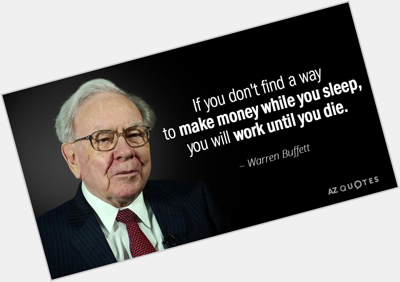 Happy birthday Warren Buffett!   