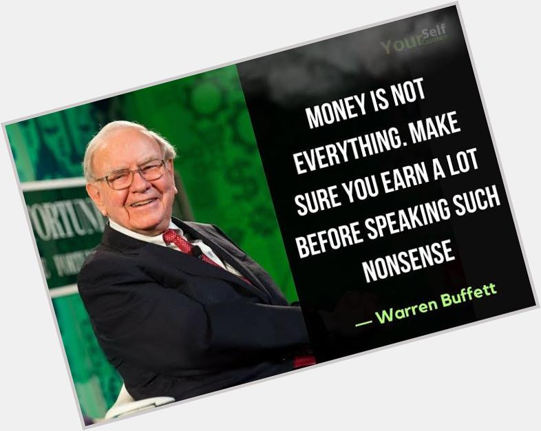 Happy 92th Birthday Warren Buffett - The Legend Investor! 