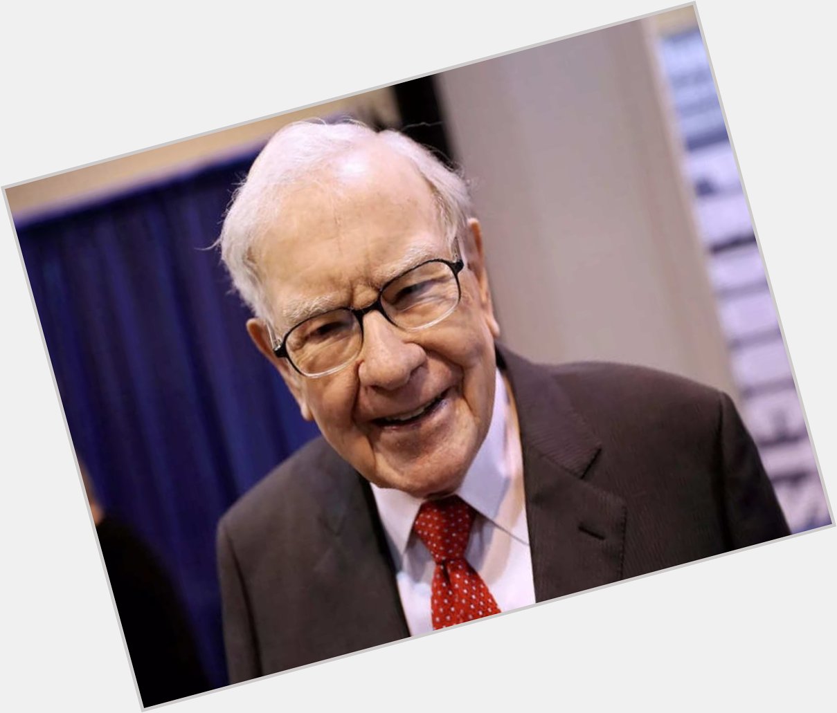 Happy Birthday Sir Warren Buffett...  
