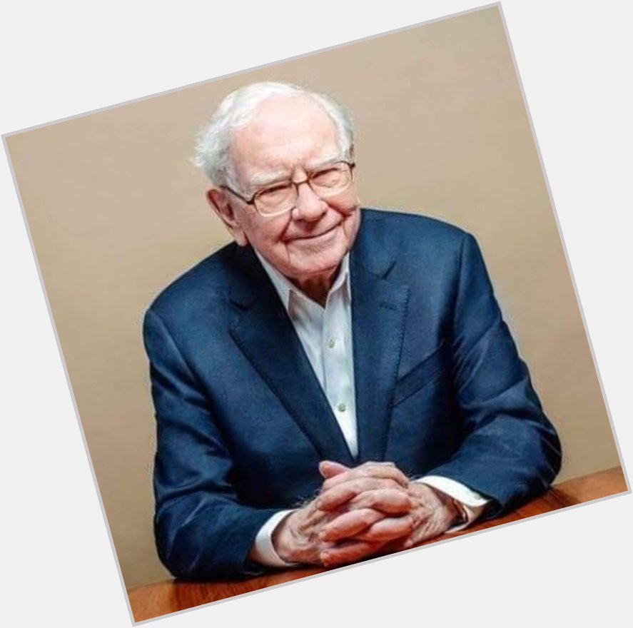 Happy 92nd Birthday Mr Warren Buffett.
The Oracle of Omaha.   