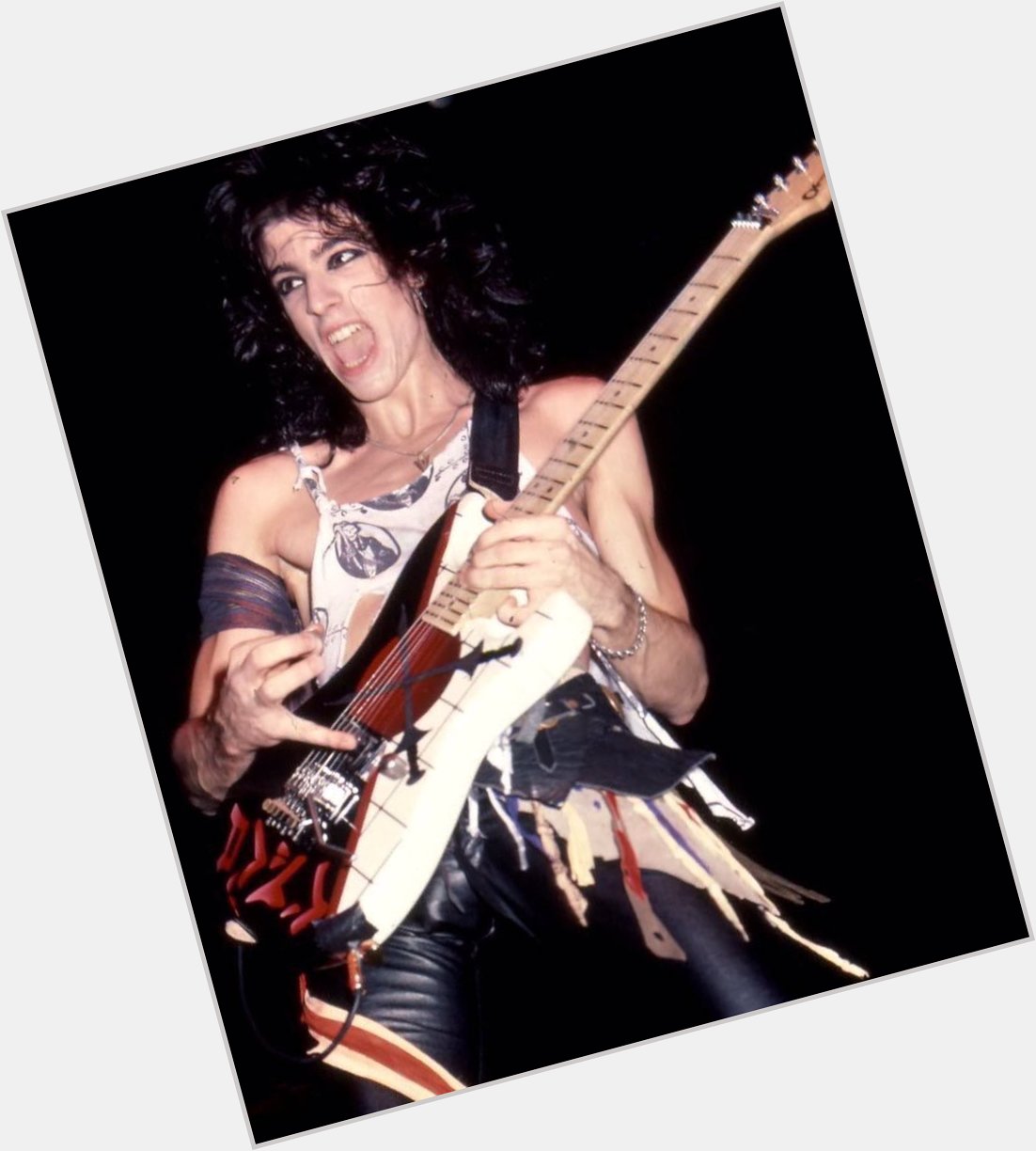 .happy birthday to a rockstar,
 an icon, a guitar hero
 Warren DeMartini 