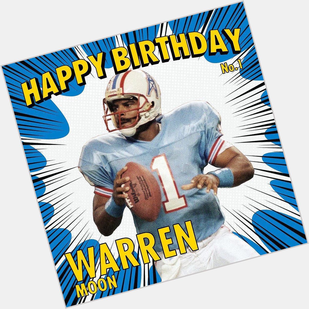 NFL Double-tap to help us wish a Happy Birthday to QB Warren Moon!  