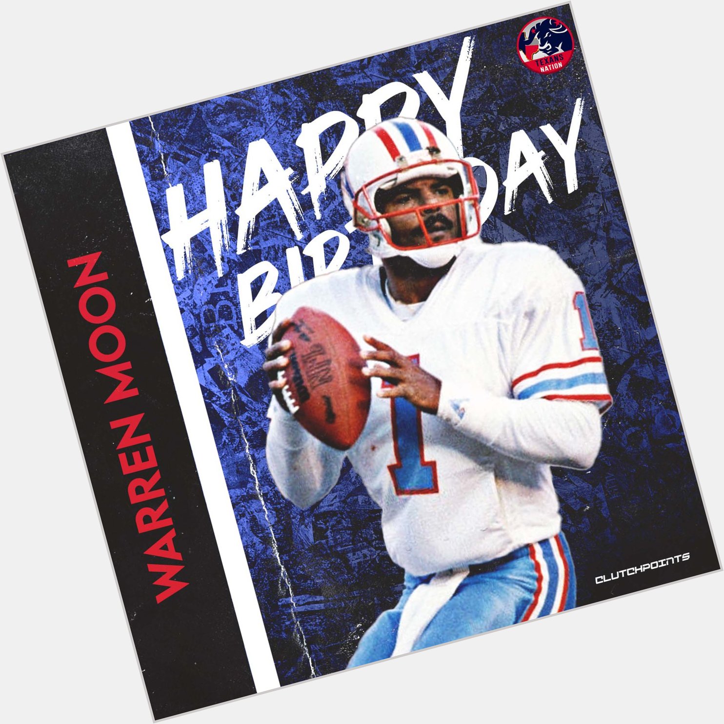 Join Texans Nation in wishing Hall of Famer Warren Moon a happy 65th birthday!  