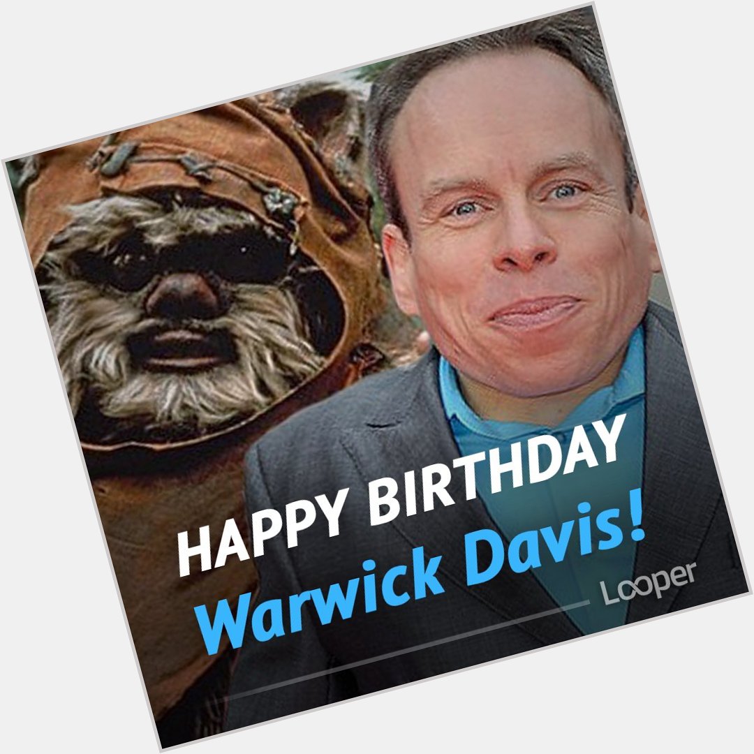 Happy birthday Warwick Davis! The actor is 47 years old today 