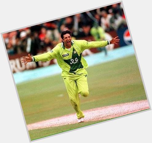 Happy Birthday to Sultan of Swing Wasim Akram greatest bowler in history of Cricket  