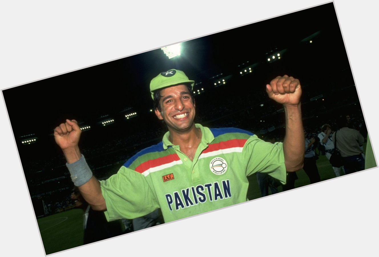 He is the only bowler to take more than one hat trick in both Tests and ODI.. Happy Birthday Wasim Akram 