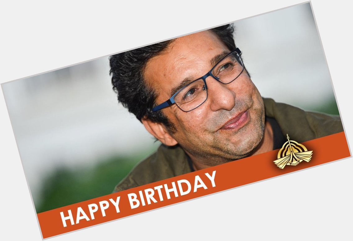 Happy Birthday to one of the finest bowlers in history, Wasim Akram! 