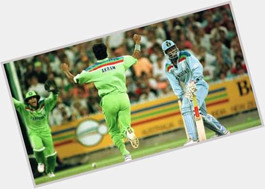 These two dismissals of Wasim Akram is the most iconic moment of his career...

Happy Birthday 