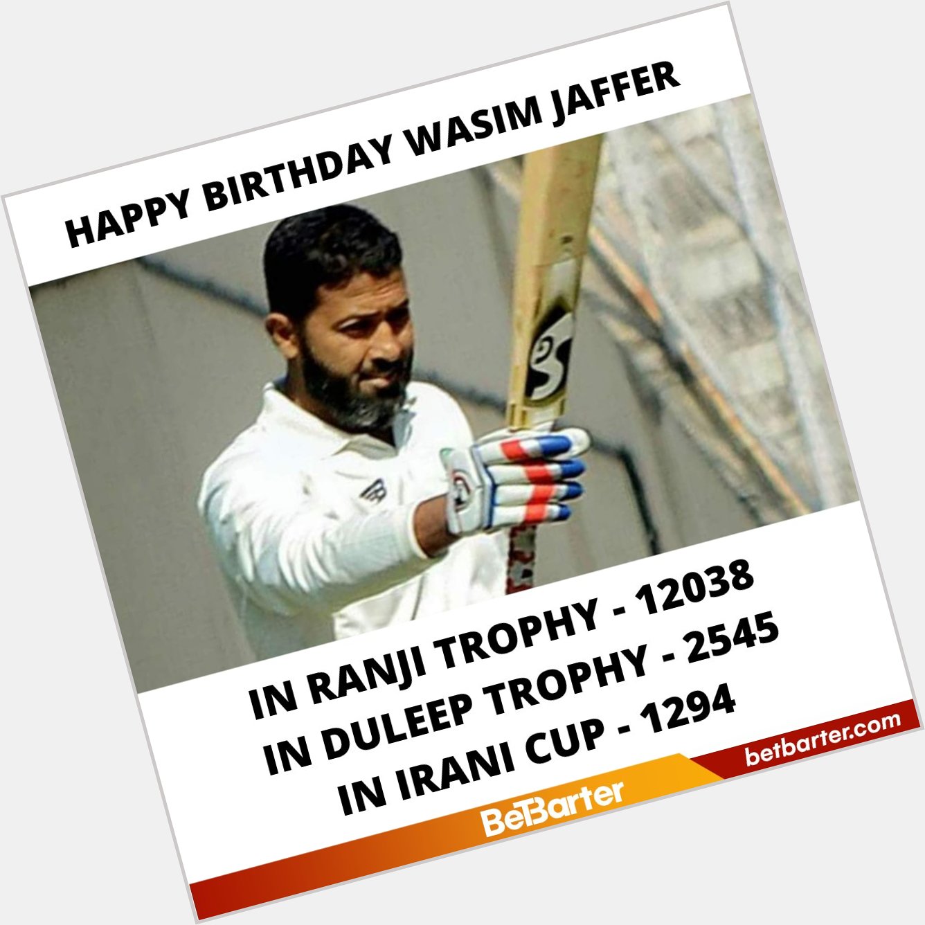 Happy Birthday to Wasim Jaffer !!  