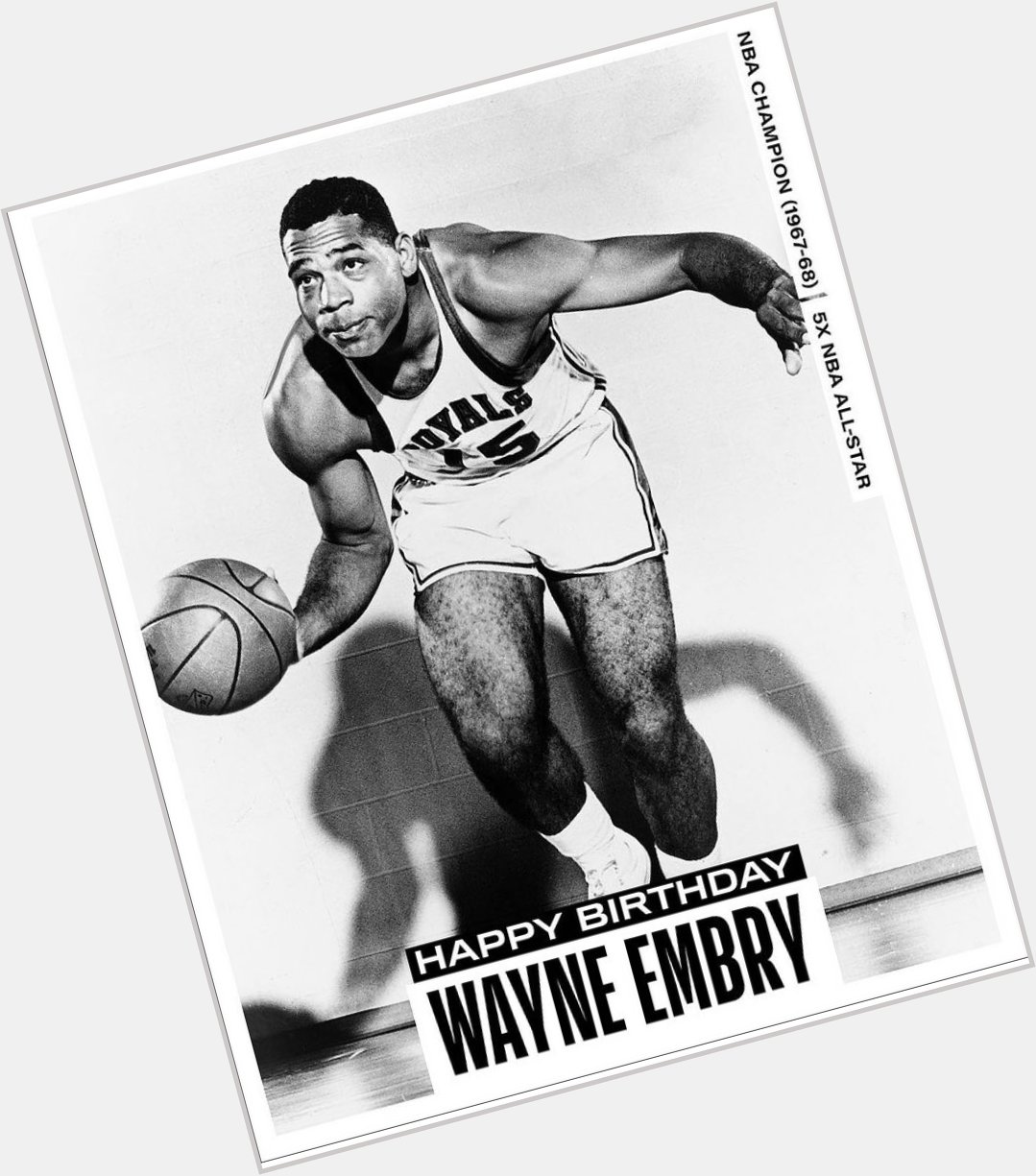 Happy Birthday to Wayne Embry. Tecumseh Basketball Legend!  