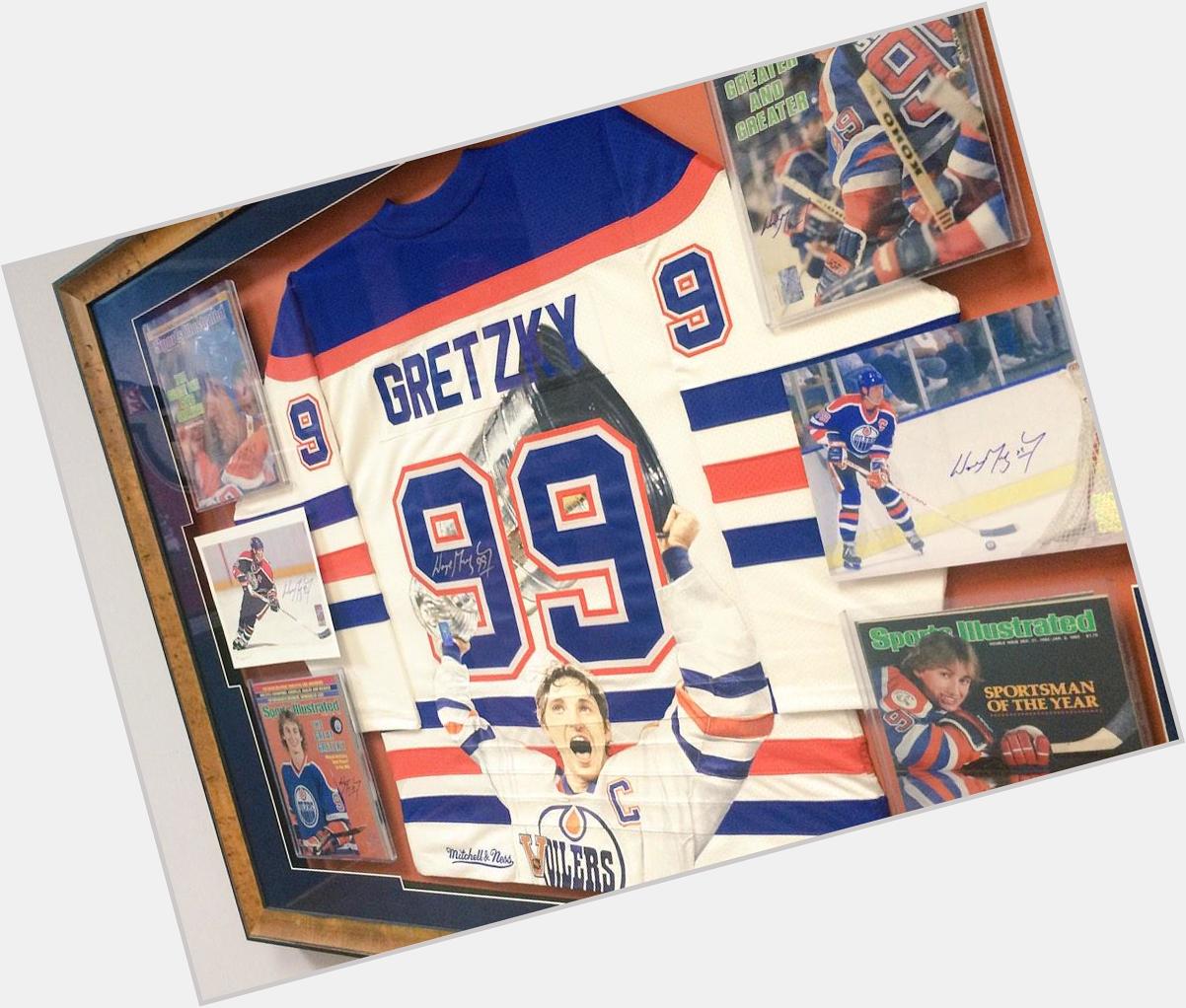 Happy Birthday to himself, Wayne Gretzky!  