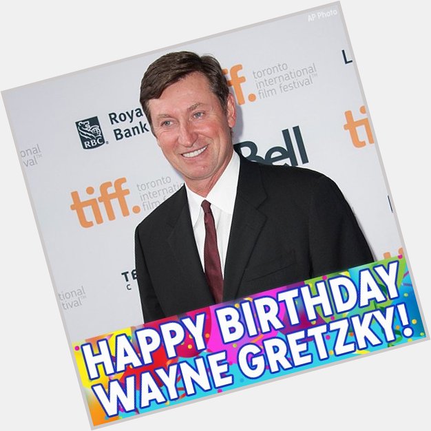 Happy birthday, Wayne Gretzky! 