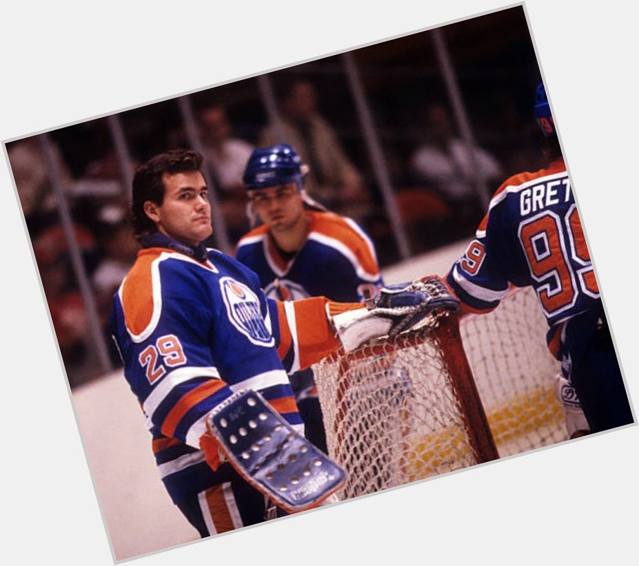This pic has The Great One in it

Also Craig Muni and Wayne Gretzky

Happy birthday 