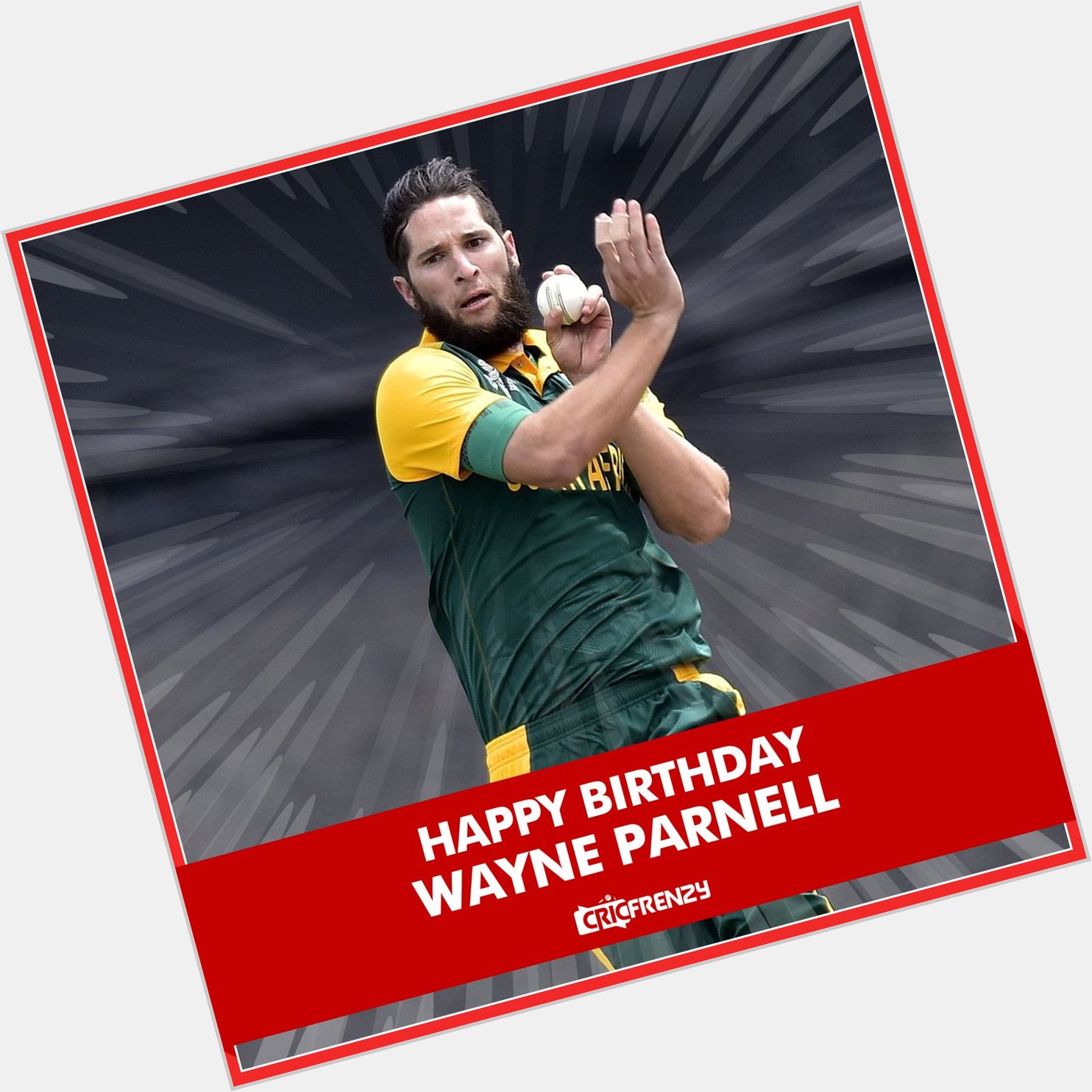 Happy birthday Wayne Parnell 