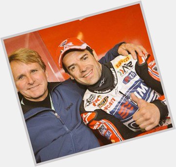 My best wishes and happy 55 birthday to great Feliz 55 aniversario al gran Wayne Rainey. 