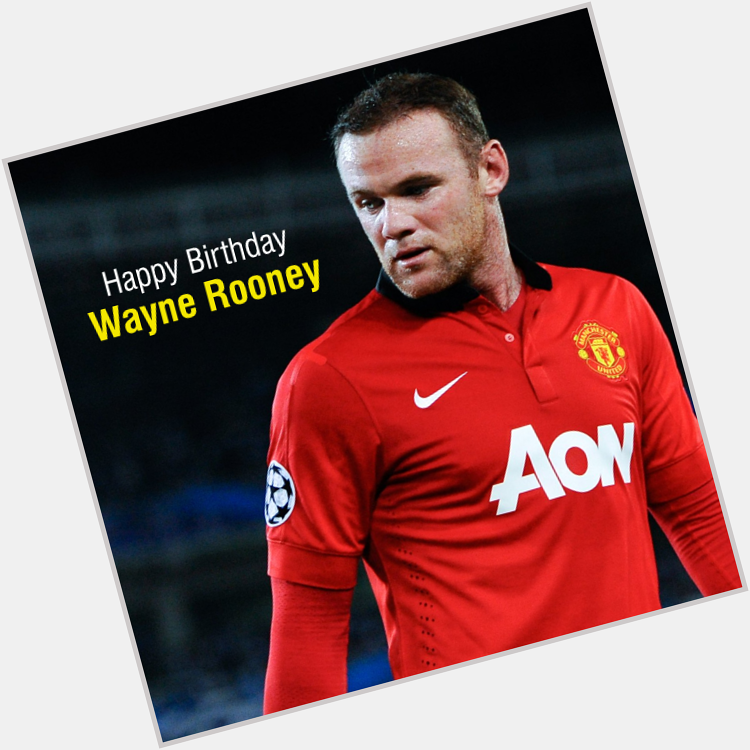    Vision Express wishes footballer Wayne Rooney a Happy Birthday. 