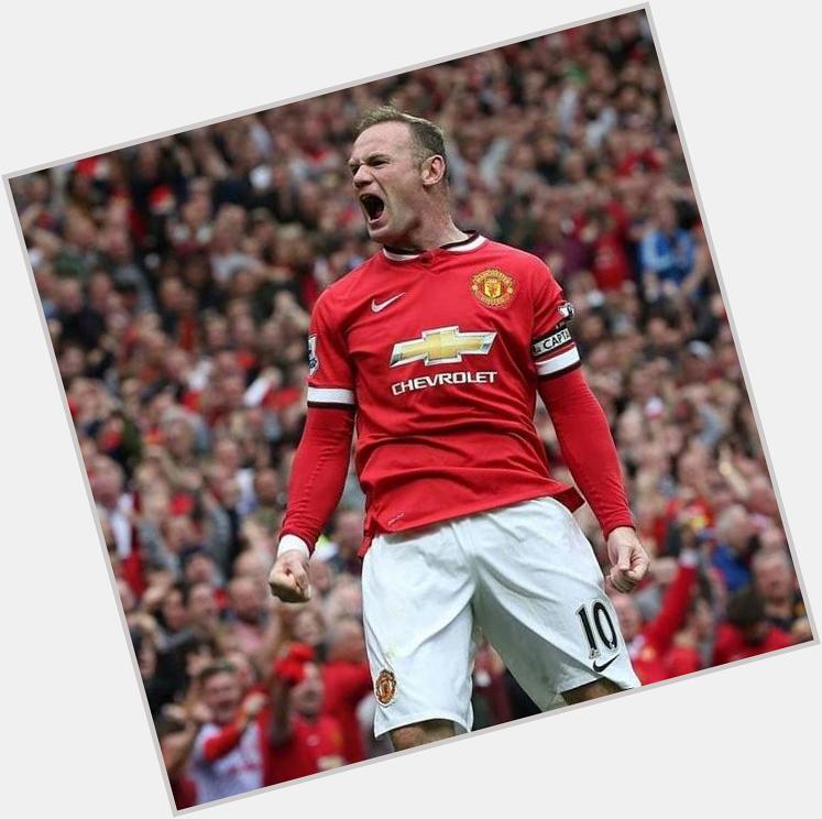 Happy Birthday Wayne Rooney 