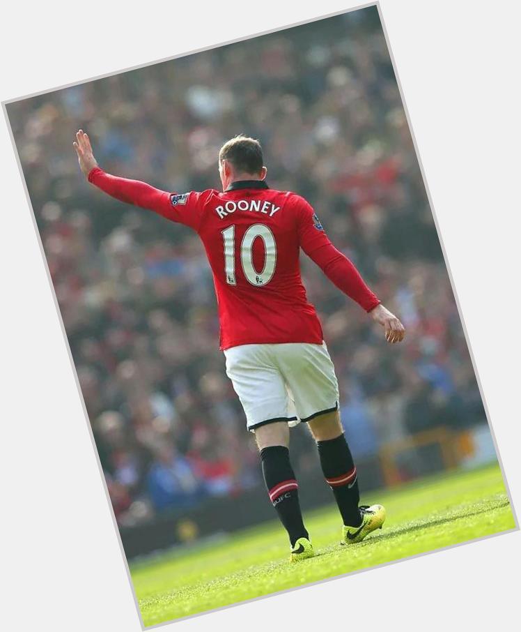 Our Legend, Our Captain, Our Wazza! 
Happy birthday Wayne Rooney!! 