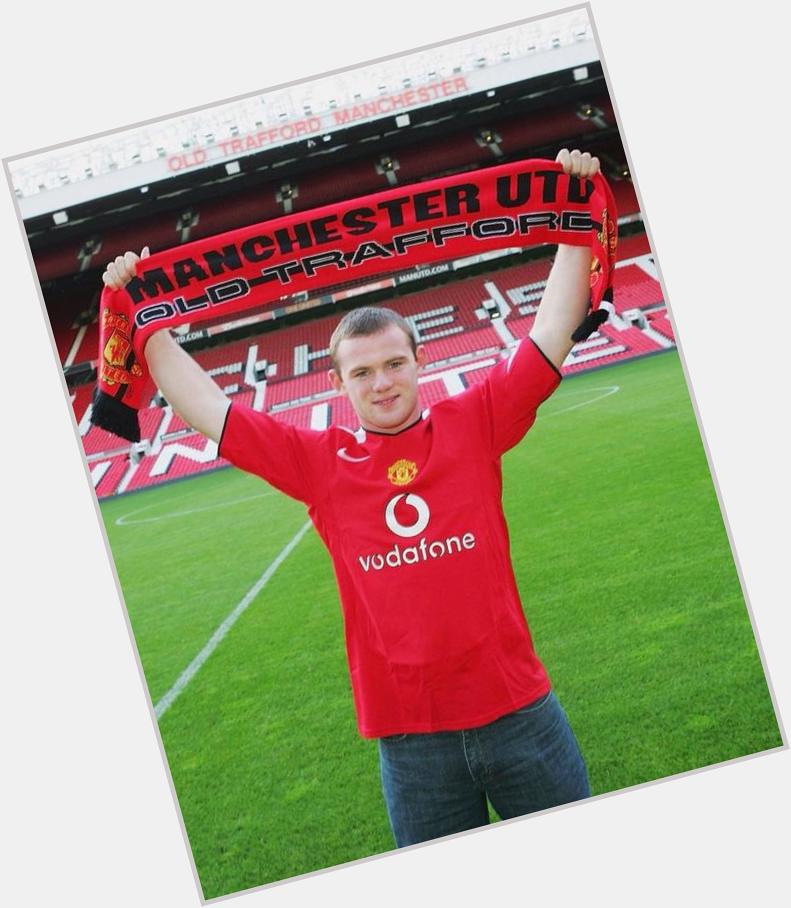 Happy Birthday Wayne Rooney    