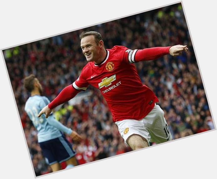 HAPPY BIRTHDAY to Manchester United & England star Wayne Rooney! 