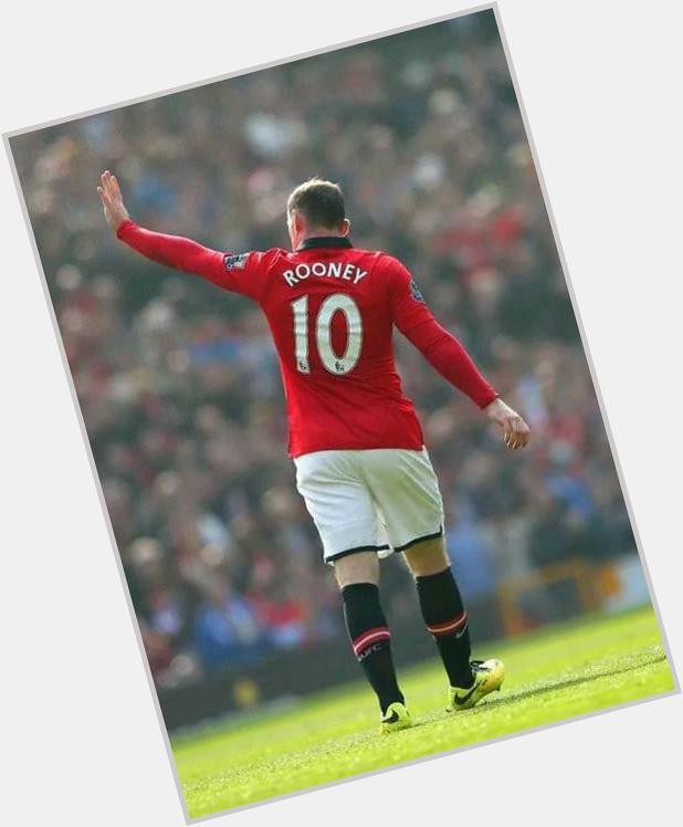 Our Legend, Our Captain, Our Wazza! Happy Birthday Wayne Rooney 