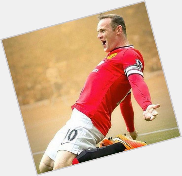 Happy 29th birthday to our captain, Mr Wayne Rooney 