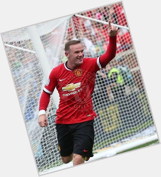 Happy birthday Wayne Rooney 