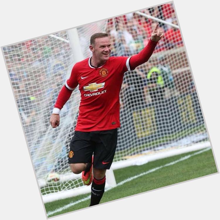 Still the captains day. Happy birthday Wayne Rooney. 29 today 