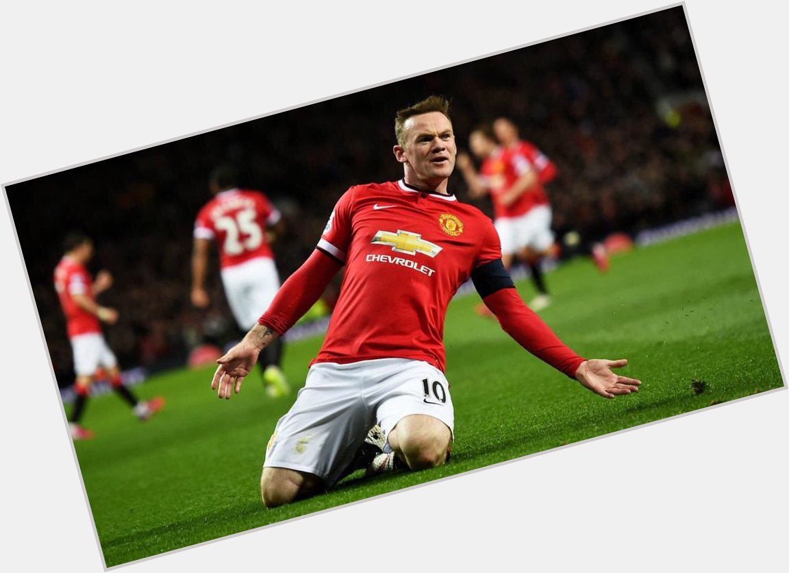 Happy 30th Birthday to Manchester United captain, Wayne Rooney. 