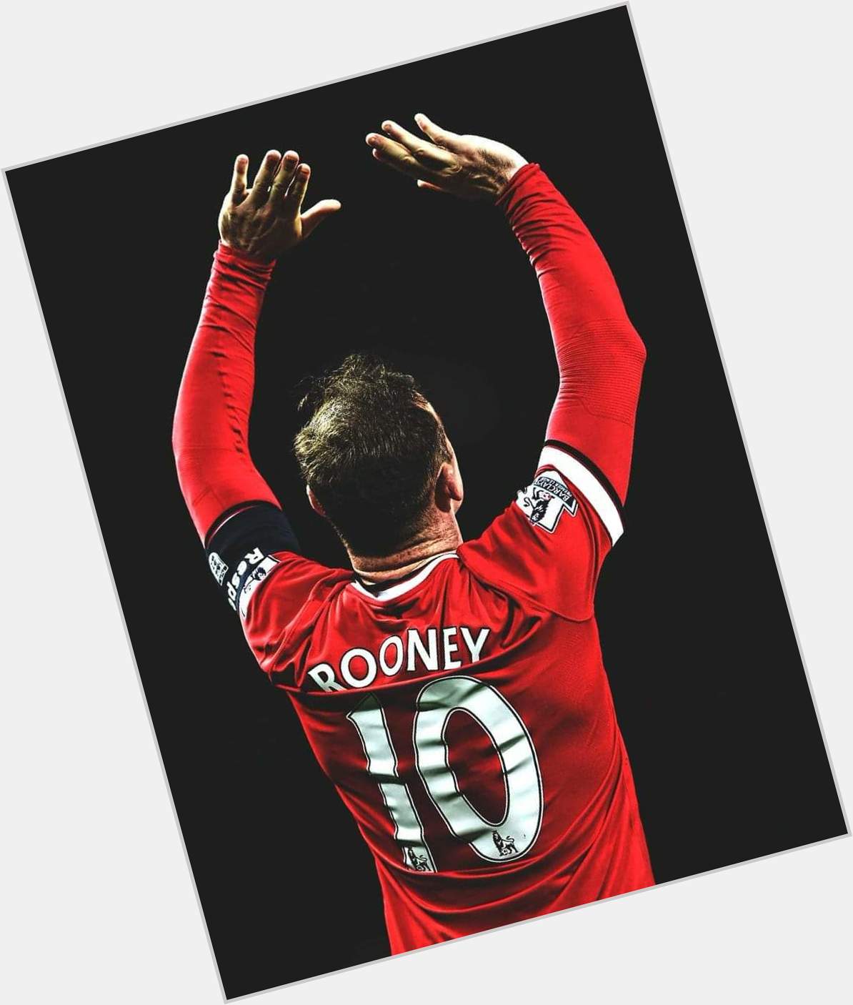 Happy Birthday, Wayne Rooney  A true legend. 