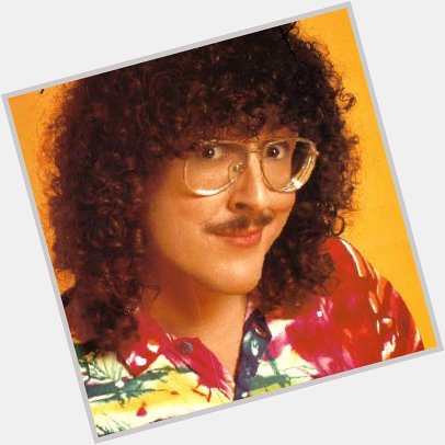 Happy birthday to Comedian Weird Al Yankovic who turns 56 years old today 